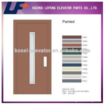 Semi automatic elevator doors/elevator Manual door
